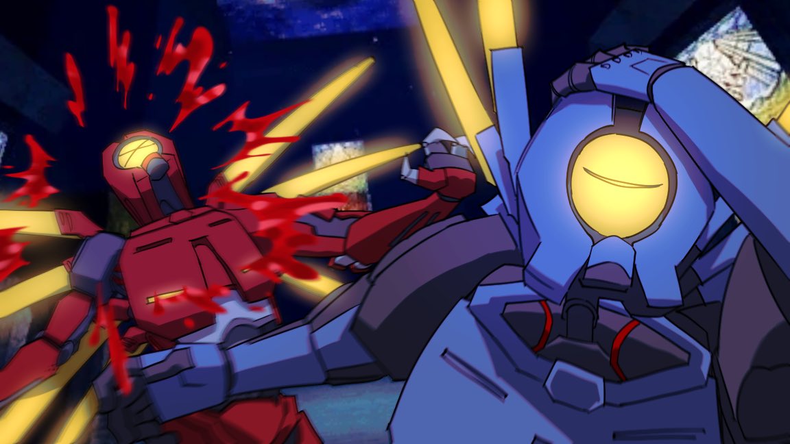 #Ultrakill
jjk that scene
(I’m sorry if anyone drew this first🙏)