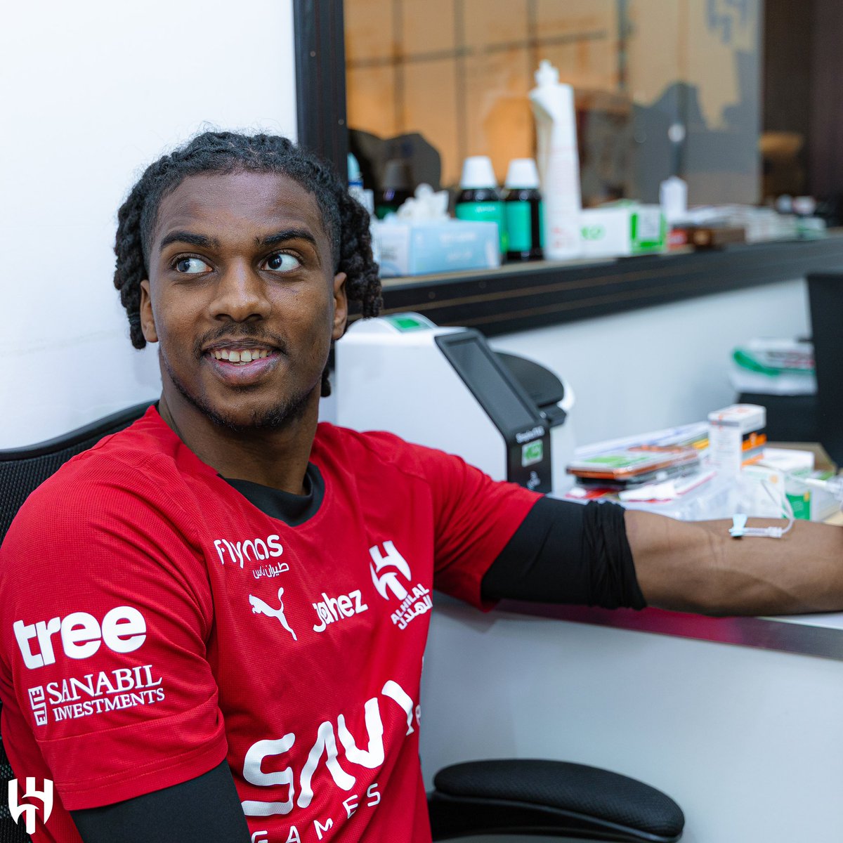 Alhilal_EN's tweet image. 🔹 The players underwent periodic medical examinations in Meena clinic at the club 🩺