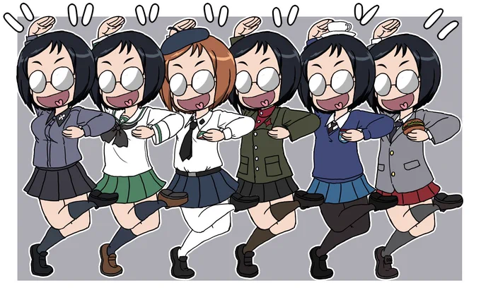 #眼鏡っ娘を見るとストレスが減るらしい