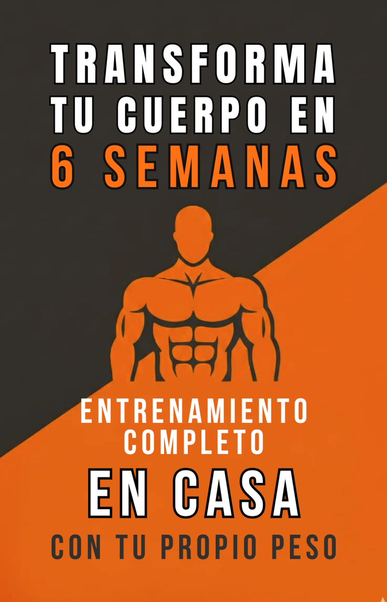 VirtudMental's tweet image. Transforma tu Cuerpo en 6 Semanas con este Entrenamiento Completo en Casa...

--Hilo--