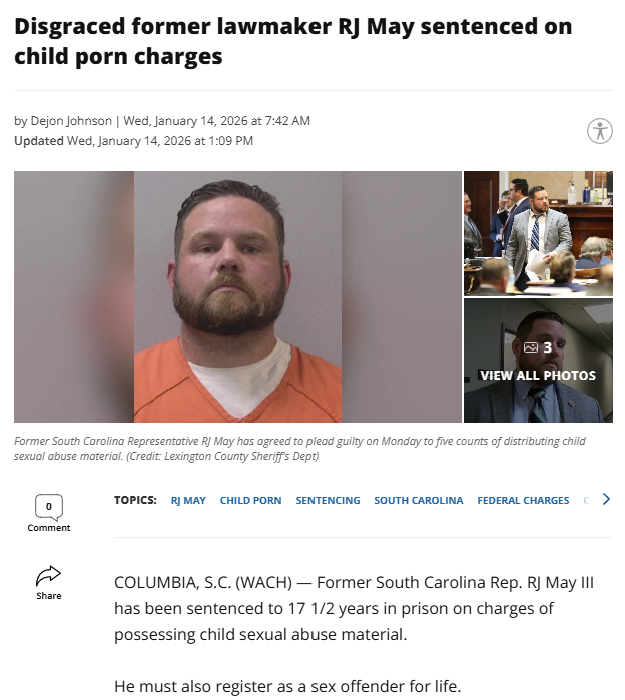 Another "Gender Critical" who campaigned against gender affirming care gets done for child p*rn.

Why does this keep happening? Nobody knows...