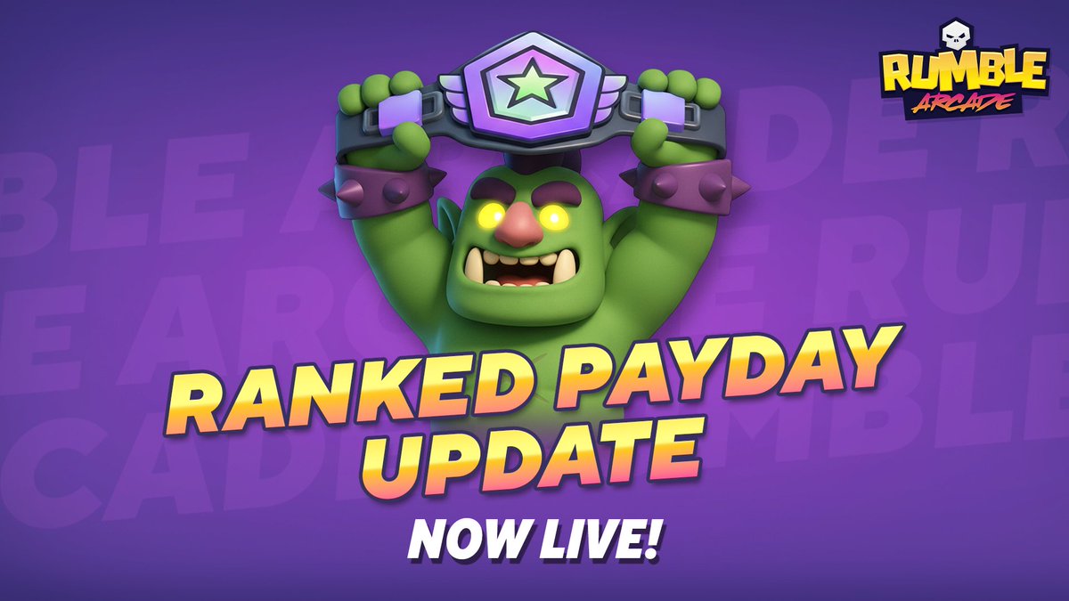 Rumble Arcade tweet media