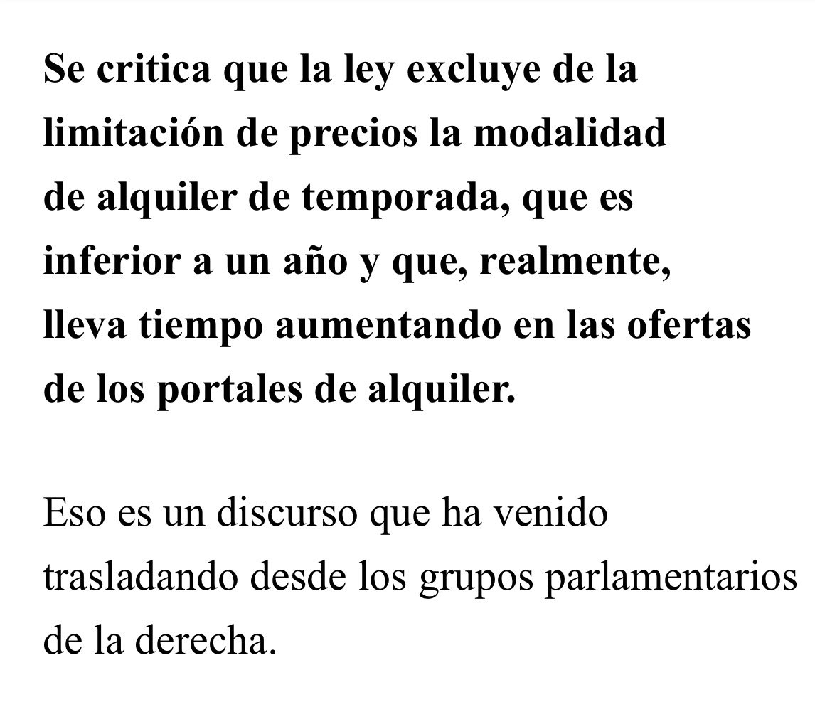 AleJacintoUrang's tweet image. El PSOE ahora quiere regular el alquiler de temporada. 

Nunca es tarde si la dicha es buena pero no podemos olvidar al Secretario de Estado de Vivienda en el año 2023 justificando porqué no quería incluir la regulación del alquiler de temporada en la Ley de Vivienda. 

Aquí la…