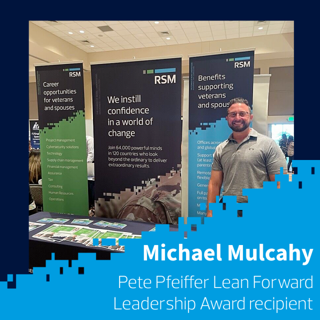 rtlich's tweet image. Nobody does it better than Michael! Congratulations, Michael! The Pete Pfieffer Learn Forward Leadership Award celebrates a legacy of leadership and care for others. Michael’s dedication to supporting veterans and their families is making a meaningful... rsm.buzz/4qZGGD8