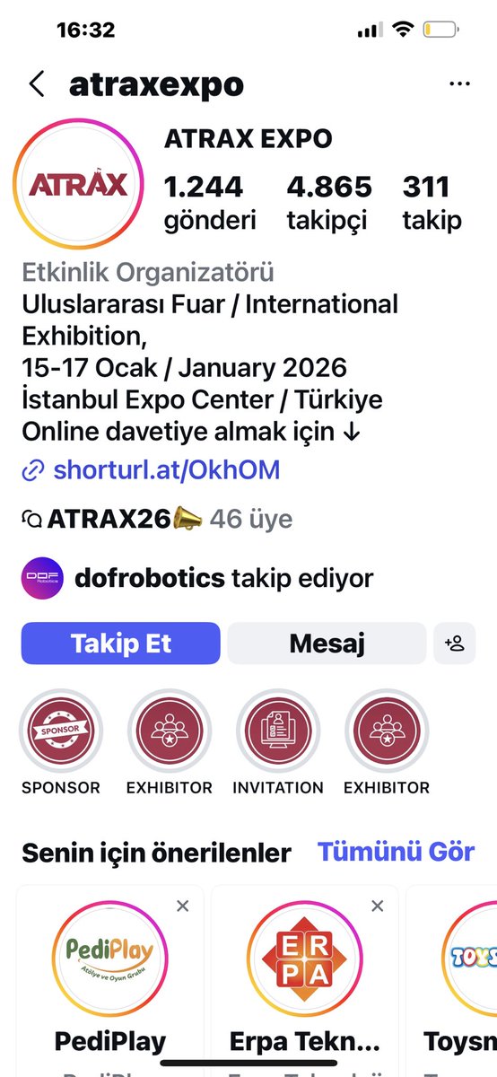 SERKANTUZUN's tweet photo. Online davetiye paylaşımlarındaki link açılmıyor.
WhatsApp’tan aldığım bilgiye göre bugün 14:00 itibarıyla davetiye kapatılmış, kapıdan 500 TL isteniyor.

O zaman bu paylaşımlar ya kaldırılmalı ya da saat bilgisi açıkça yazılmalı.
Ciddi yanlış yönlendirme söz konusu @ATRAXFUARI https://t.co/zYksoBUA2w