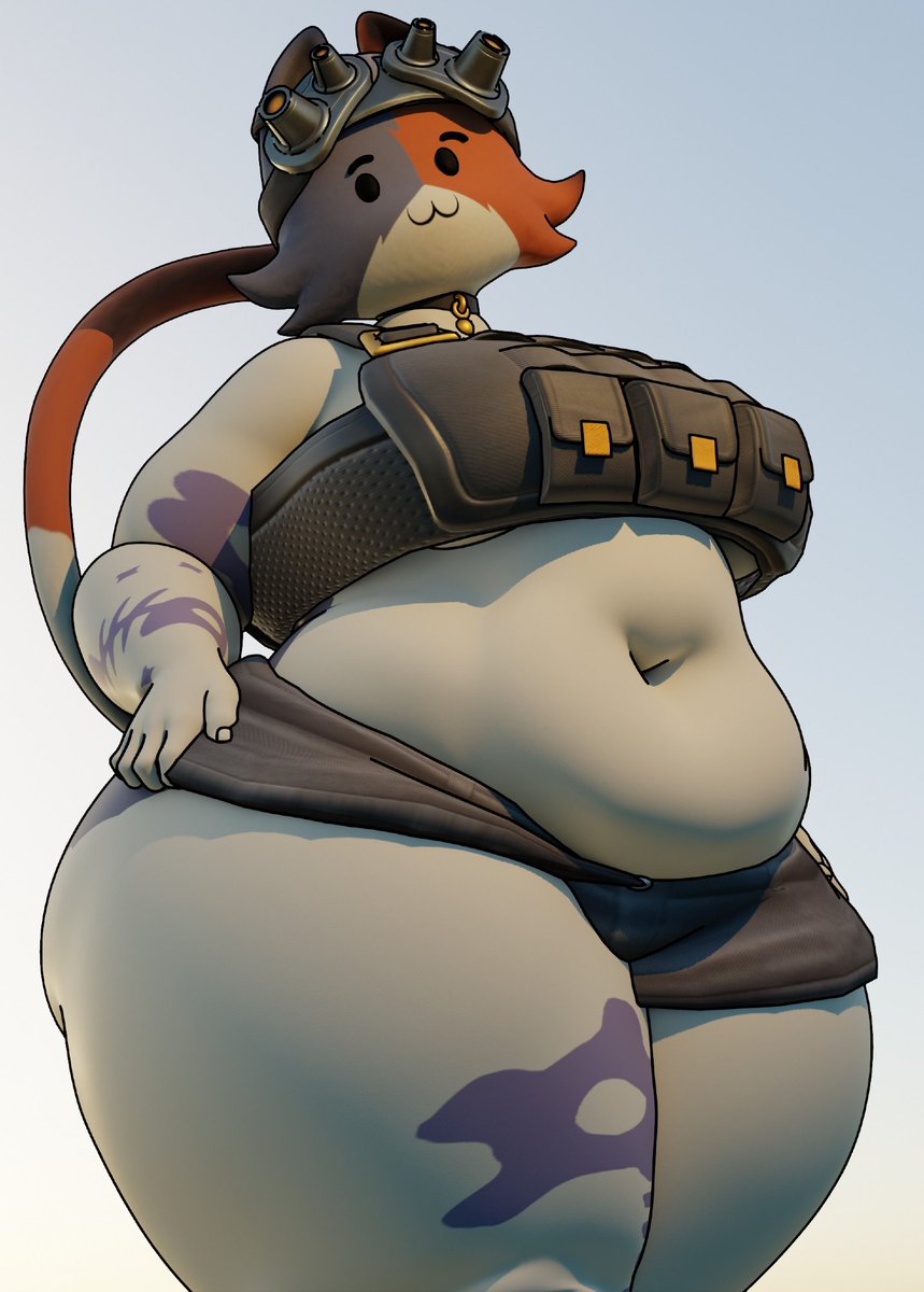 PalmTreeRothic's tweet image. unfortunately i did lose her blend file when they reset my pc