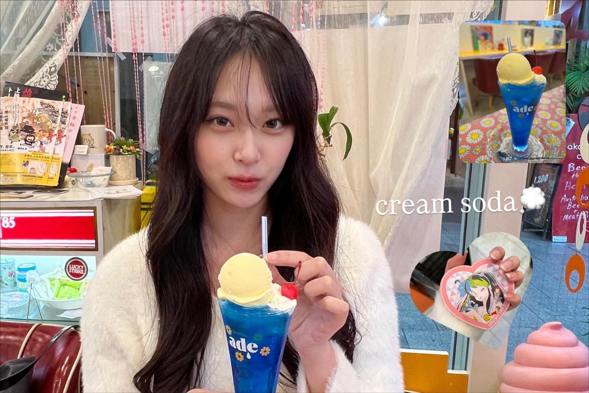 ILY1GLOBAL_'s tweet photo. [📷] Ririka (noguririka) Instagram Update

かわいいレトロカフェ見つけた🤎

예쁜 레트로카페 찾았엉💭

#RIRIKA #리리카 #ILY1 #아일리원 https://t.co/vClAcbeB1d
