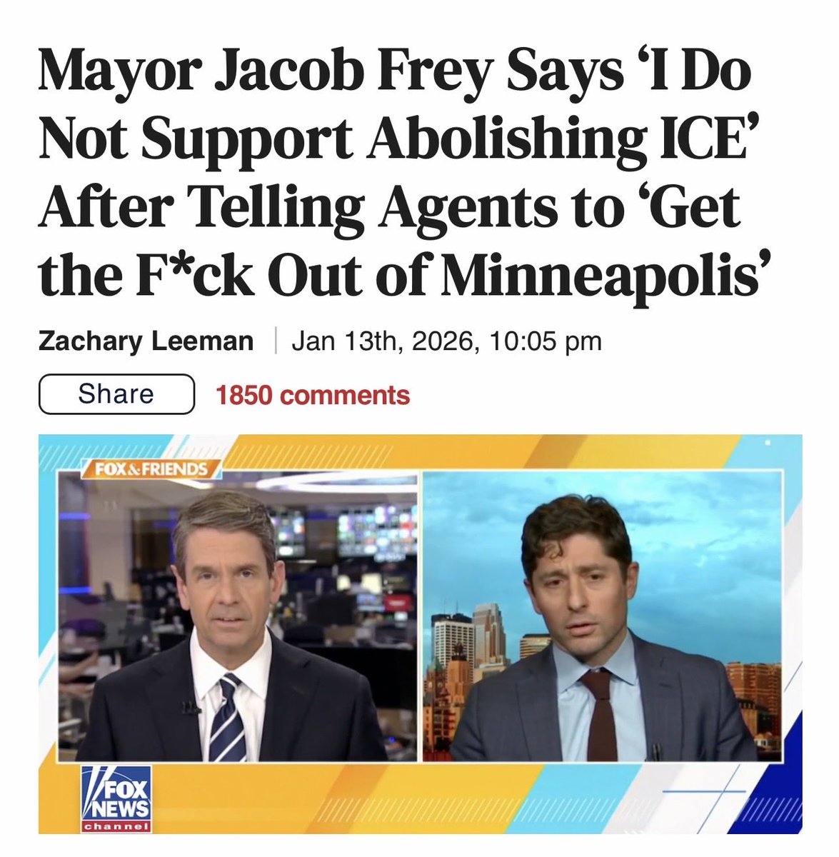 ProudSocialist's tweet image. The entire Democratic party
summed up in one headline: