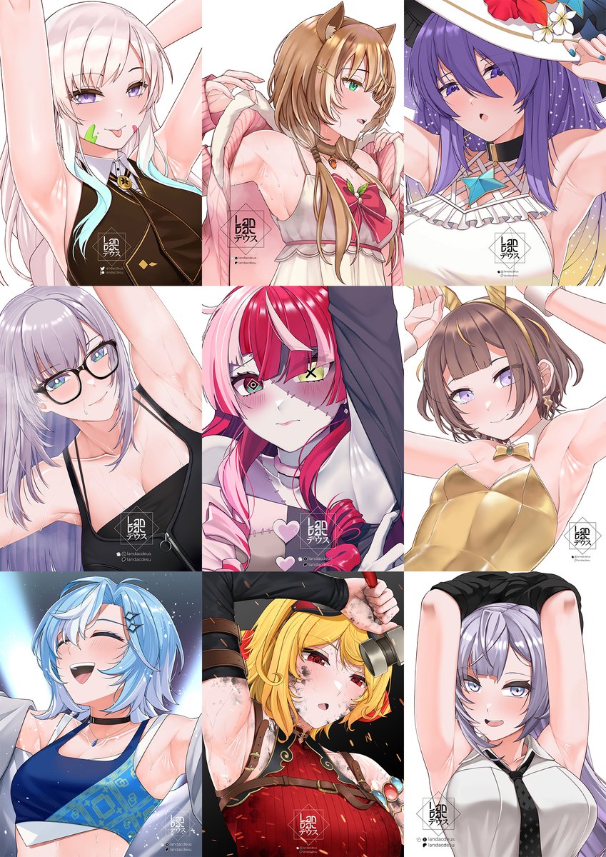 landacdeus's tweet image. Finally, I have them all 😛