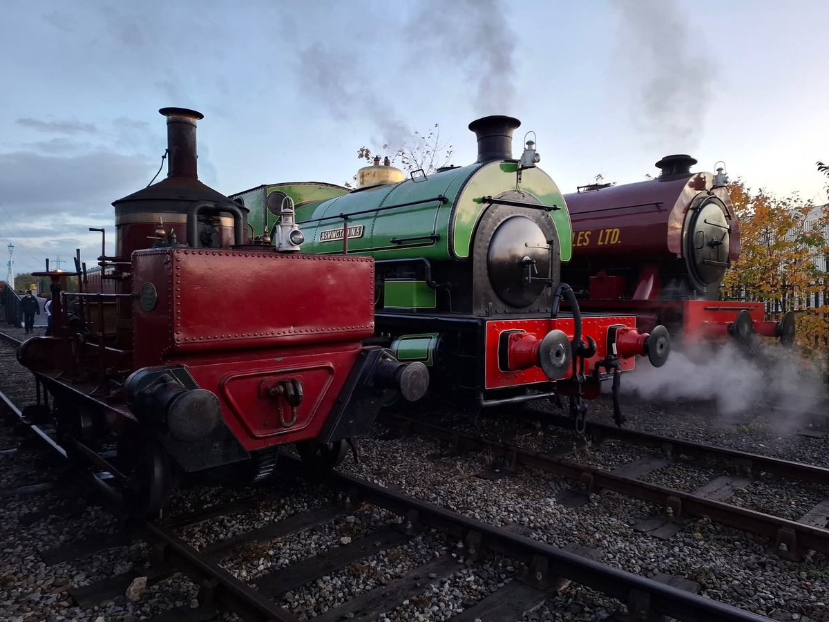 north_steam's tweet photo. Its #ThrowbackThursday but we aren't going back too far this time. Our hugely successful Railway200 gala saw every avaliable locomotive in use (plus a visitor too! 🫖)

Here is the steam lineup at the end of the gala weekend!

Our 2026 event diary will be published soon! 📅 https://t.co/iSysbjZ9lZ