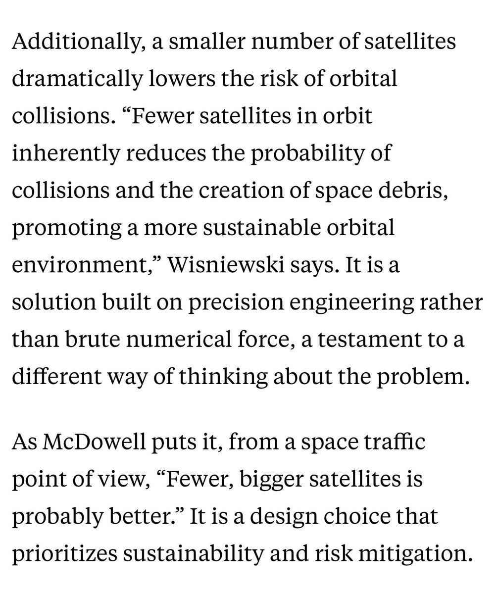 The_SPACTATOR's tweet image. $ASTS: Is Elon Musk losing the space cellphone war?

Excellent article by @FastCompany about  @AST_SpaceMobile’s superior technology advantages with direct quotes from AST President @scottwisniews