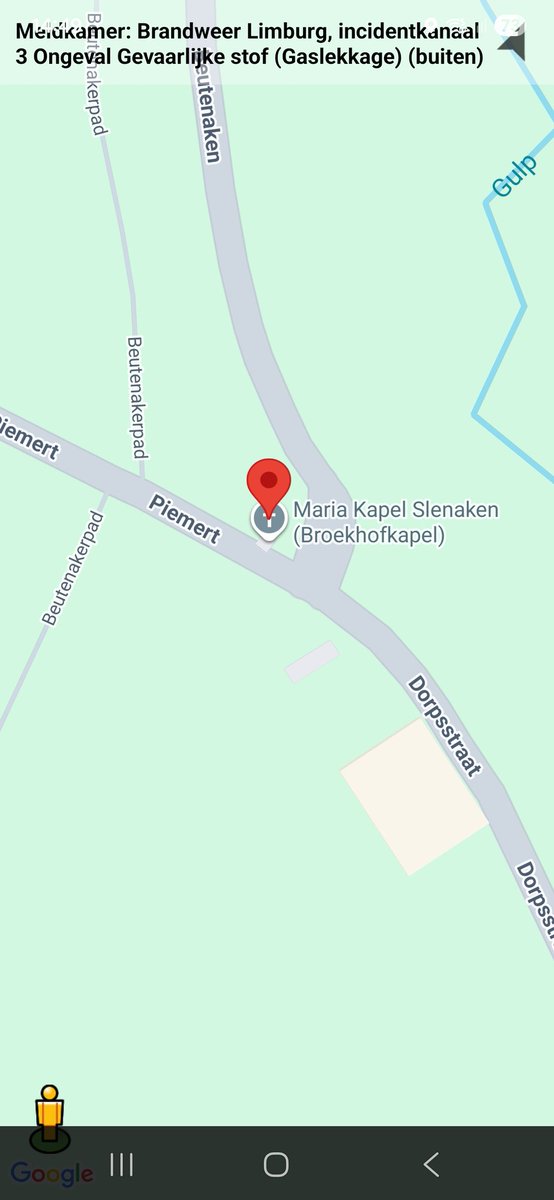 Gaslekkage in Beutenaken