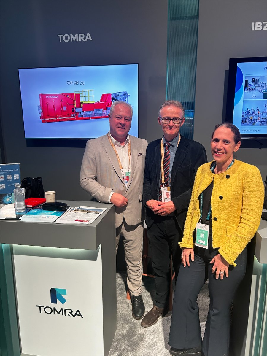 TOMRAMining's tweet image. Thank you everyone we met at #FMF2026 in Riyadh. Great conversations on AI in mining and strong interest in #TOMRAMining’s CONTAIN and OBTAIN AI-powered #SensorBasedSorting – supporting more #sustainable and efficient #mining.⛏️