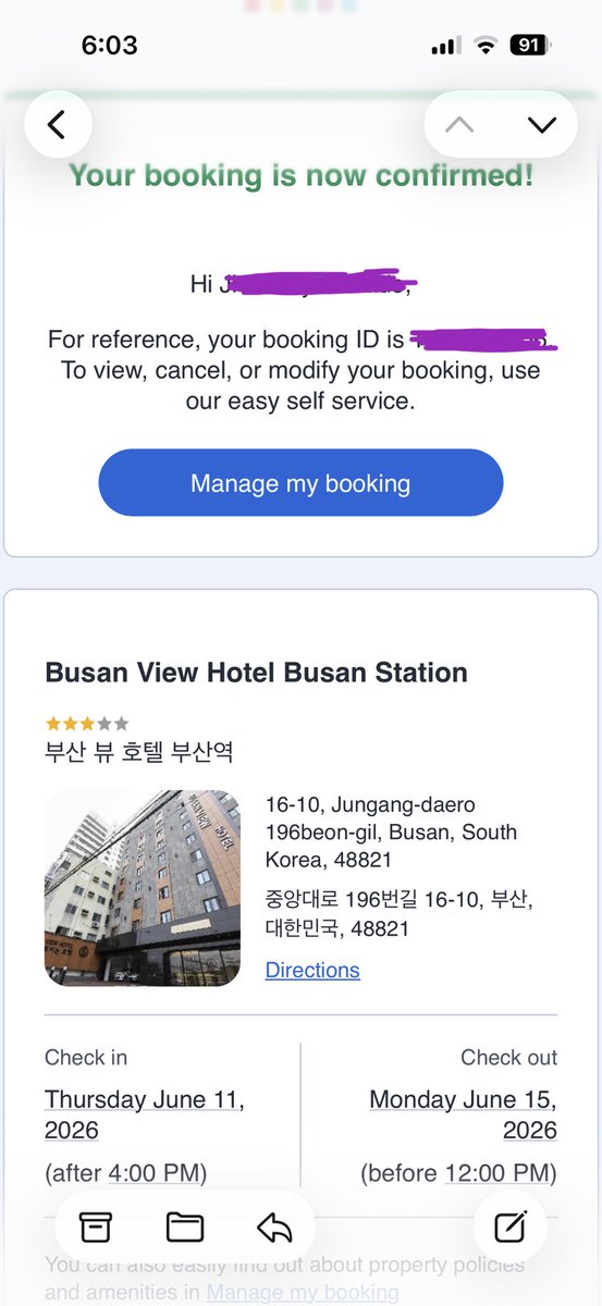 moonjjangu's tweet image. Hi @agoda I've been trying to raise my concerns to your team as well but can't get through.
I booked a room for 456,000 won, but Busan View Hotel is urging me to cancel my confirmed reservation. I checked it today and the exact room is still available but with very high price.