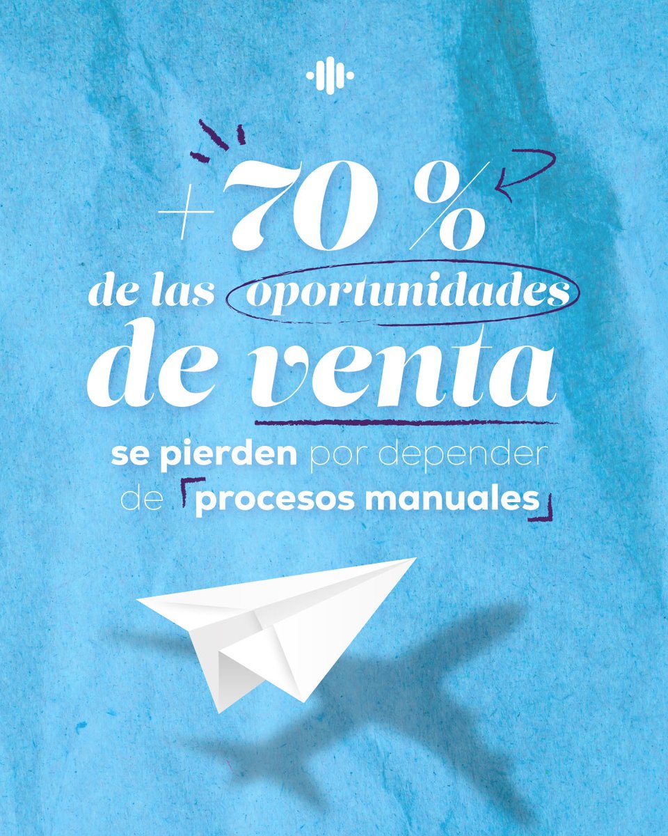 wiwink_com's tweet photo. El 70 % de las oportunidades de venta se pierden por no llevar un buen registro ni un seguimiento adecuado.

​🚨El problema no es el negocio. El problema es tratar la gestión como si fuera un avión de papel, en lugar de verlo como un Boeing.

 #pyme #empresa #autónomo https://t.co/Jw6VfTNRMs