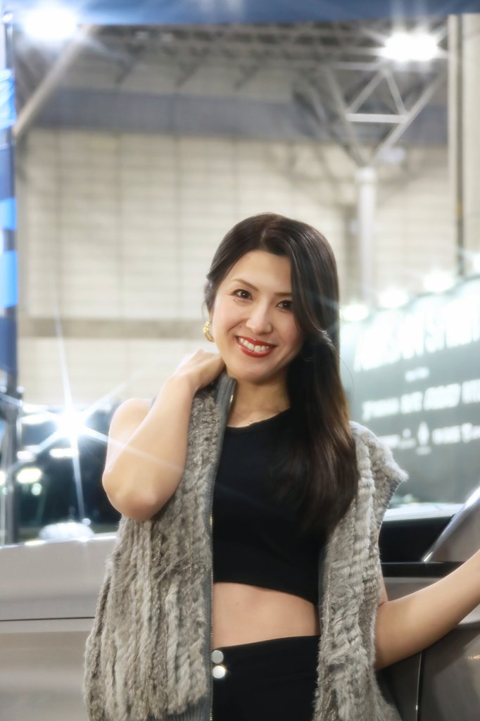はるな TOKYO AUTO SALON 2026 EXIZZLE-LINEブース #松尾春菜