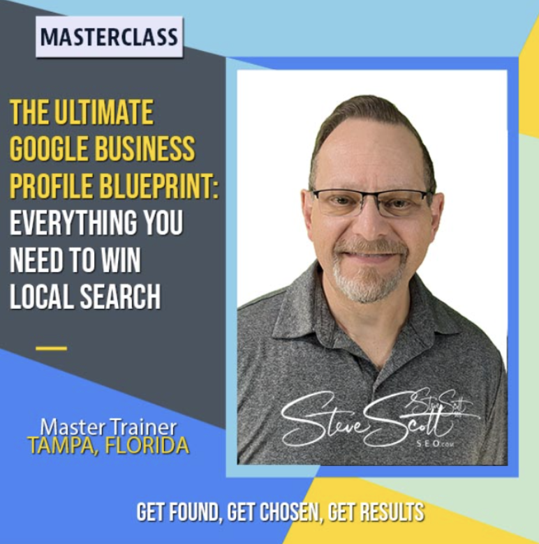 SteveScottSEO's tweet photo. Missed it? Get The Ultimate Google Business Profile Blueprint for $99. Learn to rank higher locally, dominate the map pack, earn 5⭐ reviews &amp; turn your listing into leads. 

Instant access: https://t.co/FUcNJJfsvq

#LocalSEO #masterclass https://t.co/pf7O2SZzgQ
