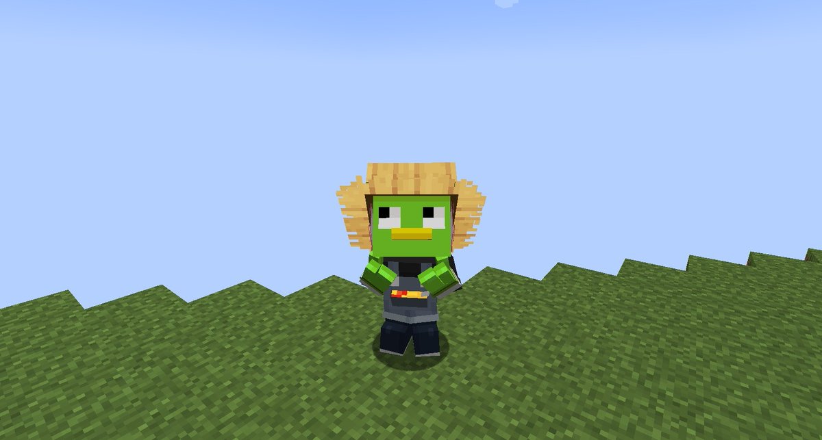 わどがめっちゃ可愛い子を作ってくれました✨️
飛んでるのめっちゃ可愛い！
ありがてぇありがてぇ🙏