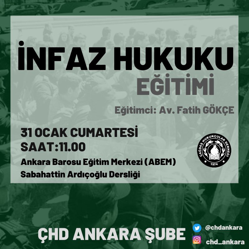 ÇHD Ankara Şube tweet media