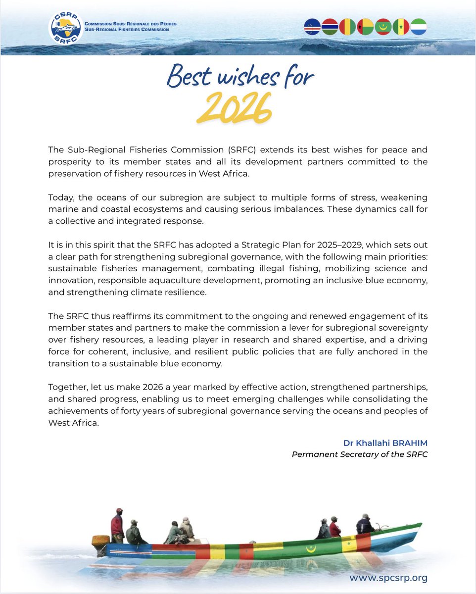 Commission Sous Régionale des Pêches tweet media