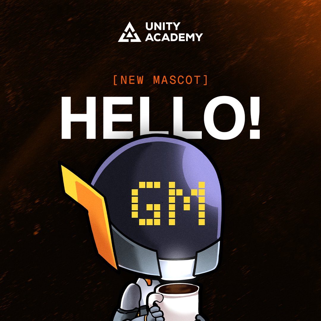 UnityAcademy's tweet image. 2026 will be the year of crypto, and Unity is all set to rule the markets!

Say hello to our lovely new mascot.

Here to raise the vibes, for all of the Unity family ⚡️