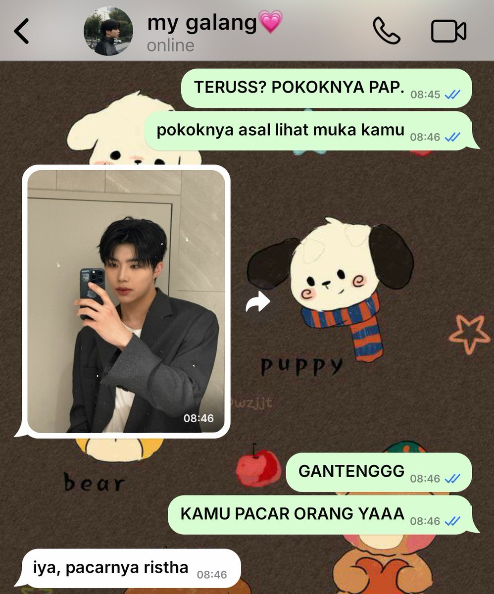 nayoursea's tweet photo. #emevion
—galang posesif kata ristha☝️💢 https://t.co/3fG5GzcDJJ