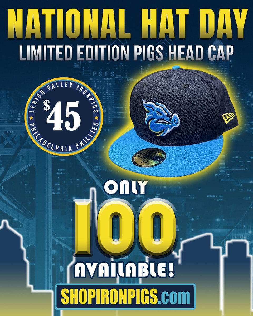 We're celebrating National Hat Day with this limited edition cap!
Get yours before they sell out: ironpigs.milbstore.com/collections/li…