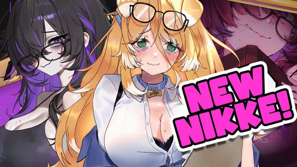 TODAY!

Ooh you love gross, sweaty, sleep-deprived, freaky, socially-awkward, mentally-unstable women!!! 🫵🫵

Me too bro 🤝
Today we pull for Label and play the new event in NIKKE!

21:00 GMT / 13:00 PST / 06:00 JST
⬇️⬇️