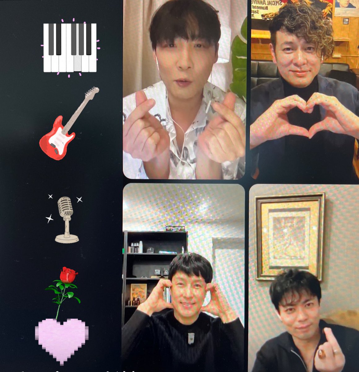 日韓イケメン4人国境を越えて
“愛のホンネ“を語る夜🌙✨

ご視聴をありがとうございました
沢山の皆様に応援していただき心より感謝いたします
第二弾もお楽しみに🥰

#上原理生 ／ #川島ケイジ ／ #キムドンワン ／ #LEN

アーカイブは本日より2週間ご視聴いただけます
📍 @pianolen_official にて