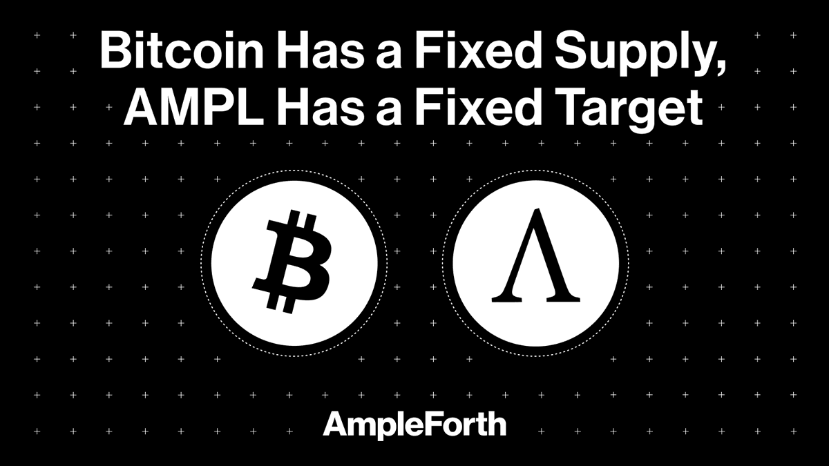 Bitcoin and Ampleforth represent opposite philosophies in monetary design. Bitcoin  fixes supply. Only 21 million coins will ever exist. That certainty makes  it an excellent long-term store of value, but it also