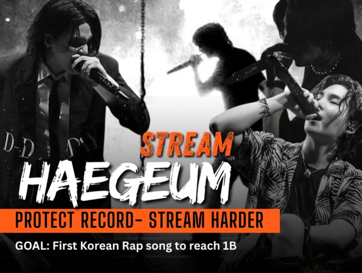 DataAgustD's tweet photo. 🚨 FIRST Korean Rap song to hit 1B

Haegeum — 735,535,496
******** — 691,560,282

》Daily Gains — 01/14
Haegeum — 859,699 (+4,918) 🔺️
******** — 1,585,614 (+2,160) 🔺

》1B Projection
Haegeum — 307 days 🔻
******** — 194 days 🔻

⚠️ The opponent is moving at nearly double our pace and is closing the gap fast.
To secure this record, we need at least 1.4M daily streams — yet we’re struggling to even cross 1M. We need to take this seriously and make a collective effort to protect the record. We cannot let Yoongi down again❗️

PANIC STREAM HAEGEUM
#HaegeumTo1Billion #AgustD #SUGA