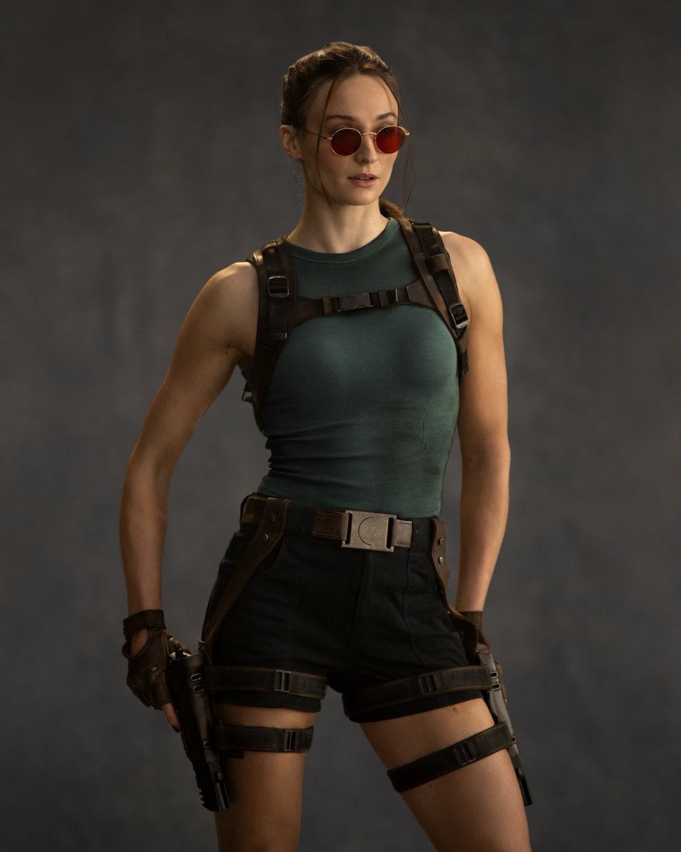 ProjBigScreen's tweet image. The first look at Sophie Turner as Lara Croft in the upcoming ‘TOMB RAIDER’ series has been released

Coming soon to Prime Video