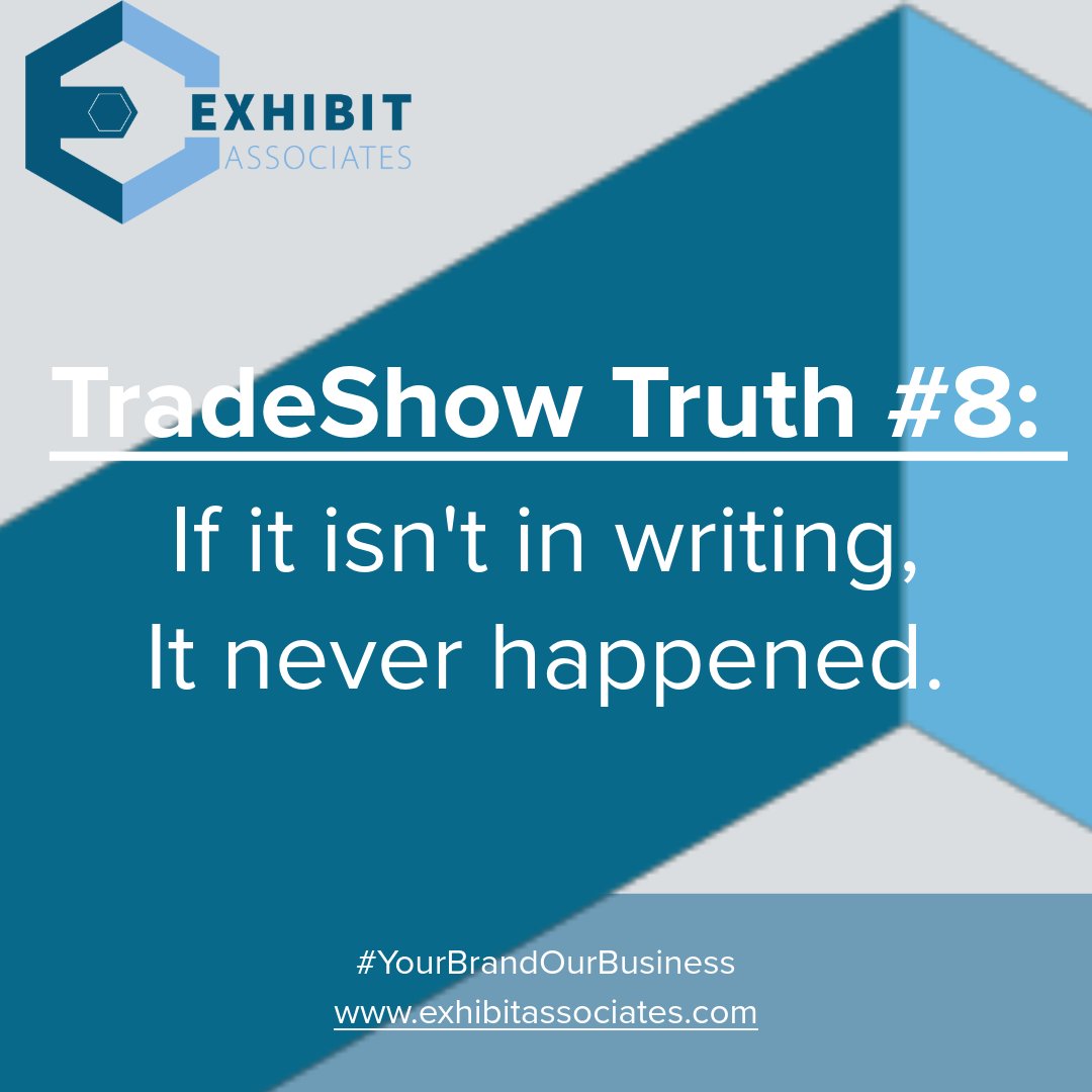 Exhibit Associates (@exhibitassociat) on Twitter photo 