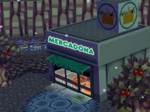 Ya tengo la nueva actualización de Animal Crossing a vosotros también os sale esta tienda??