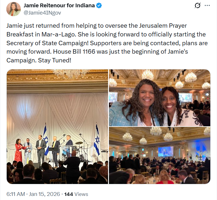 Indy_reporter_'s tweet image. 5 months until the convention and NOW she decides that she's going to start campaigning?

Jamie is a total Democrat op.

Also, she still has us blocked.