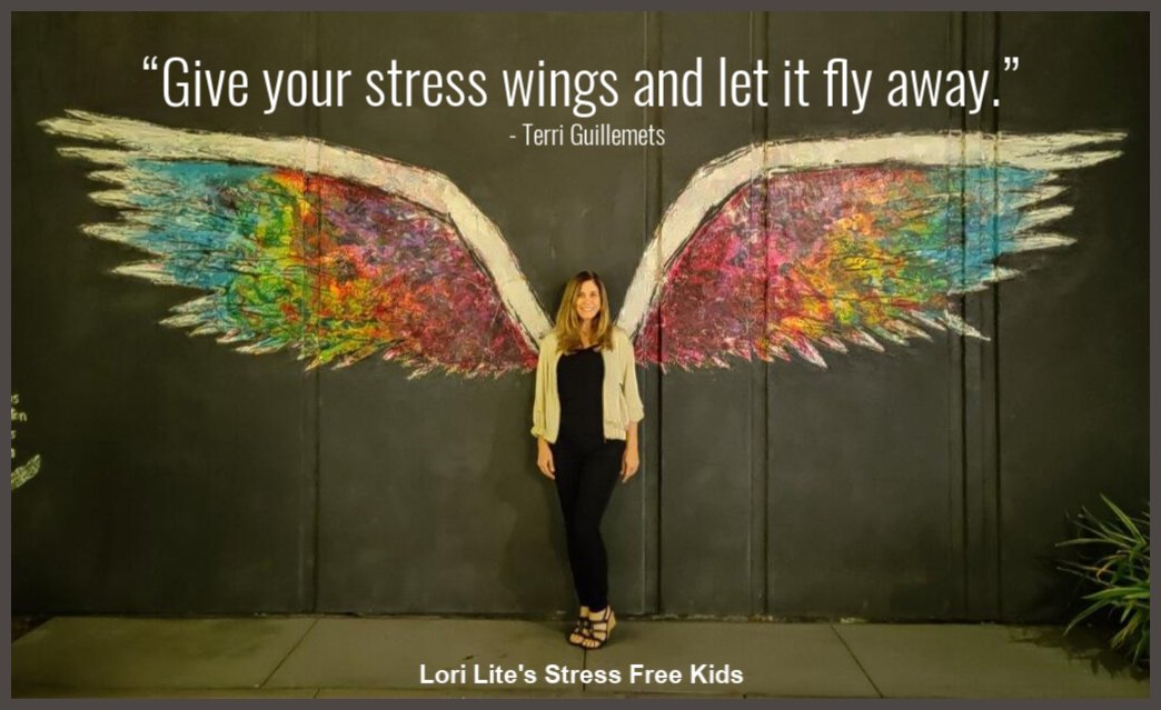 StressFreeKids's tweet image. Give Your Stress Wings. #SerenityNow #Unwind