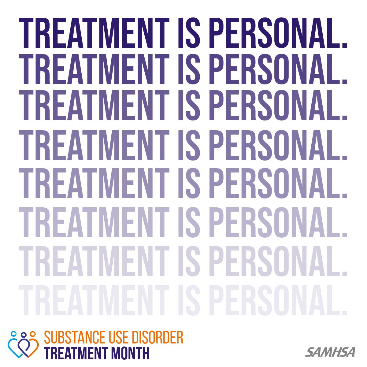samhsagov's tweet image. Recovery doesn’t always start with formal treatment. Some find strength through personal commitment, self-help tools, and mutual support meetings. Help spread awareness that treatment works, and recovery is possible: findtreatment.gov #TreatmentMonth