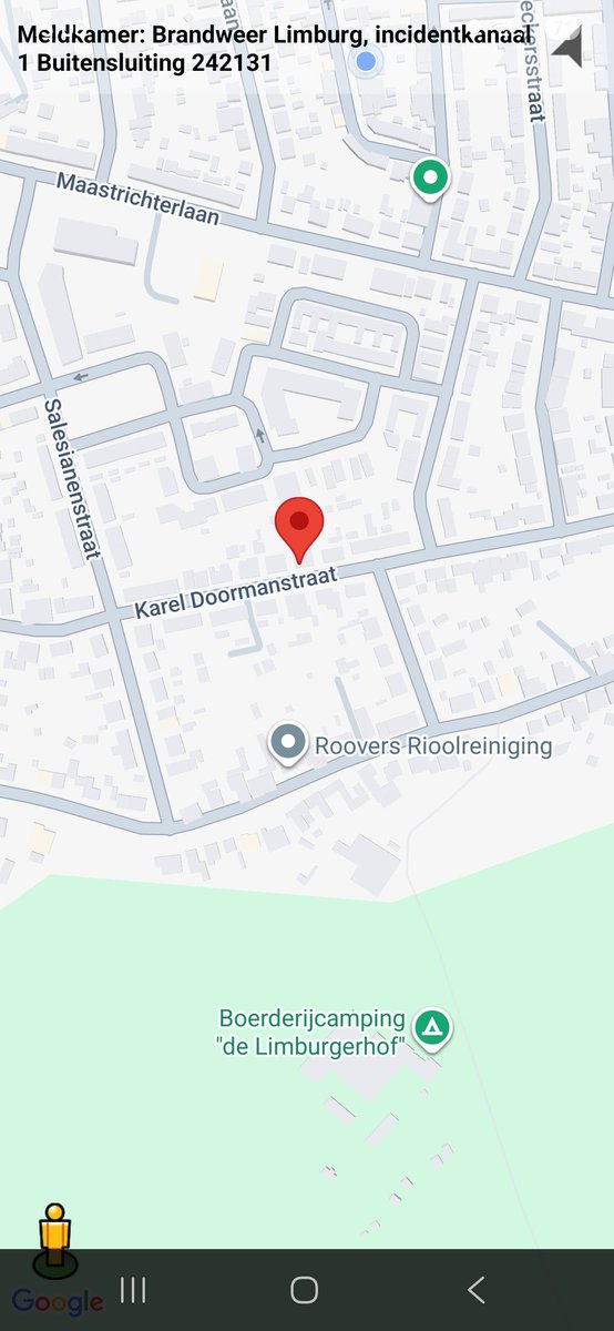 Buitensluiting in Landgraaf