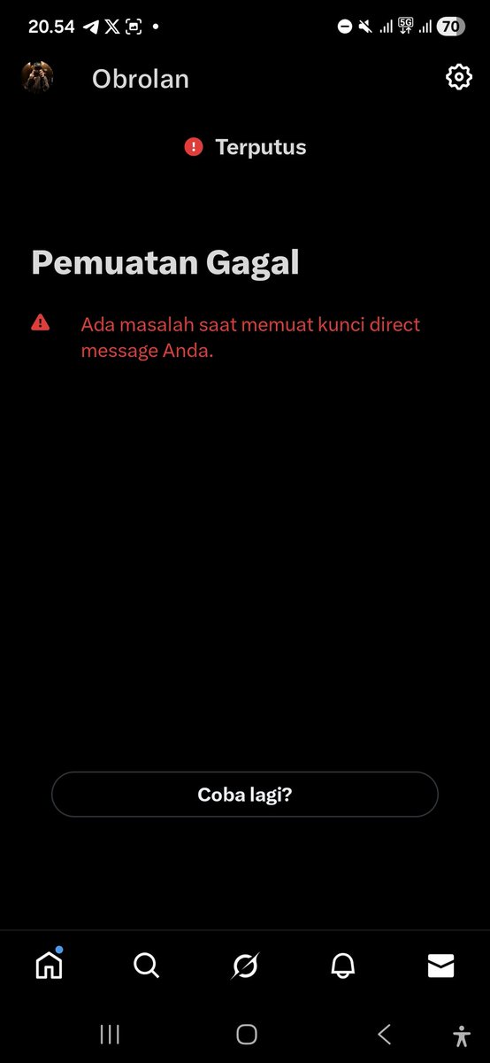Guys ada yang tau ga, kalo dm kayak gini tuh kenapa?
