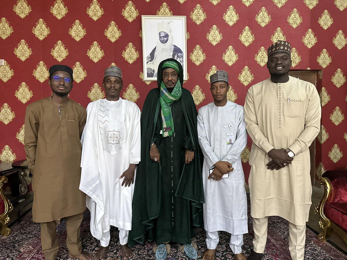 sodaec_ng's tweet photo. A profound honor to have been received by His Highness, Khalifa Muhammadu Sanusi II. We discussed SODAEC’s Unified Security/DDR Framework for the North West. His Highness’s insight on the "Drug-Insecurity Nexus" as an economic drain is invaluable… https://t.co/PLHMCEj37F