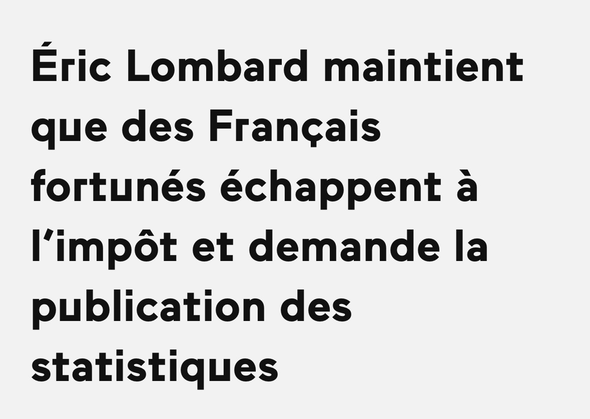 A_Saintoul's tweet image. É. #Lombard était encore ministre d'E. Macron il y a 4 mois. Il a validé les coupes budgétaires et refusé la taxe Zucman.
Personne n'est dupe devant son indignation tardive chez Libération. Combien de jours avant qu'il offre ses services à F. Hollande ou R. Glucksmann ?
