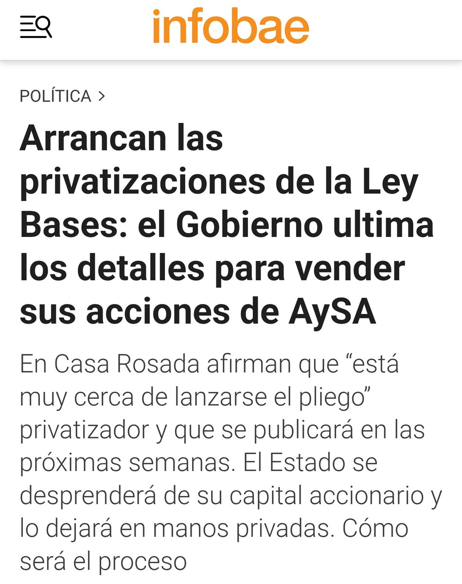 "No va a poder hacer lo que dice, el congreso le va a poner un freno".

El freno: