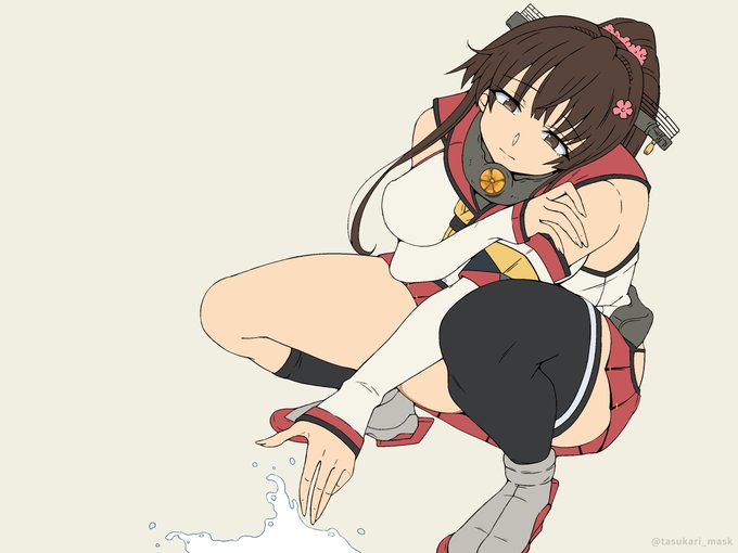 アンニュイな大和さん。 #艦これ版深夜の真剣お絵描き60分一本勝負 #艦これ版真剣お絵描き60分一本勝負_20260115