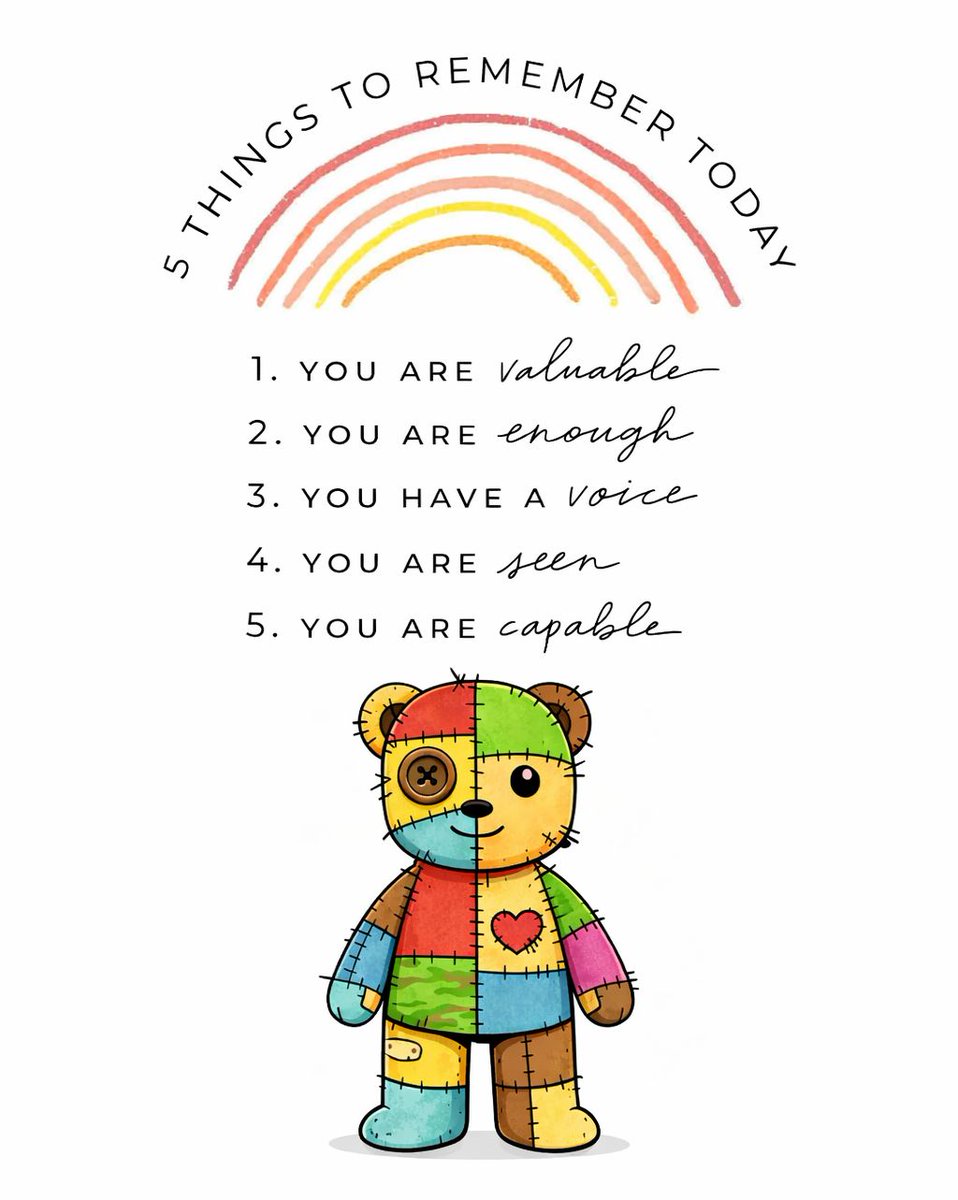 STITCHEDtm's tweet photo. To whoever needs to hear this today.

STITCHED™

#XRP #XRPL #MENTALHEALTHMATTERS https://t.co/FS0fjS8jRk