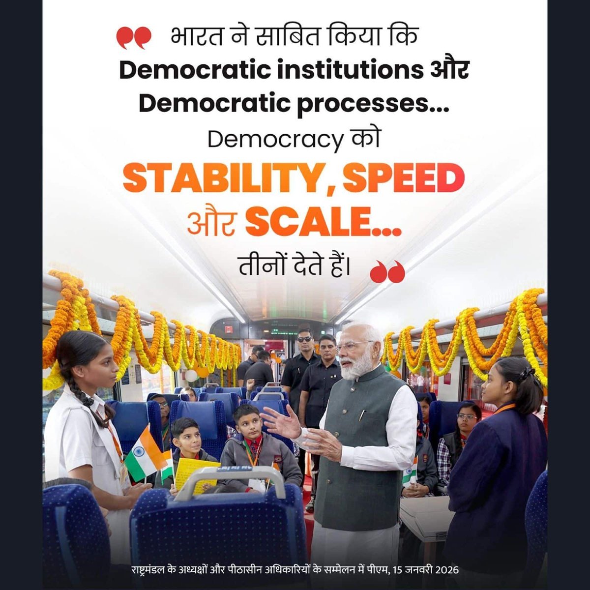 ShivBhakt_Abhi's tweet photo. "India has shown that democratic institutions and democratic processes give democracy with stability, speed and scale":- PM Modi
#PMAddressesCSPOC https://t.co/mctNY1Syie