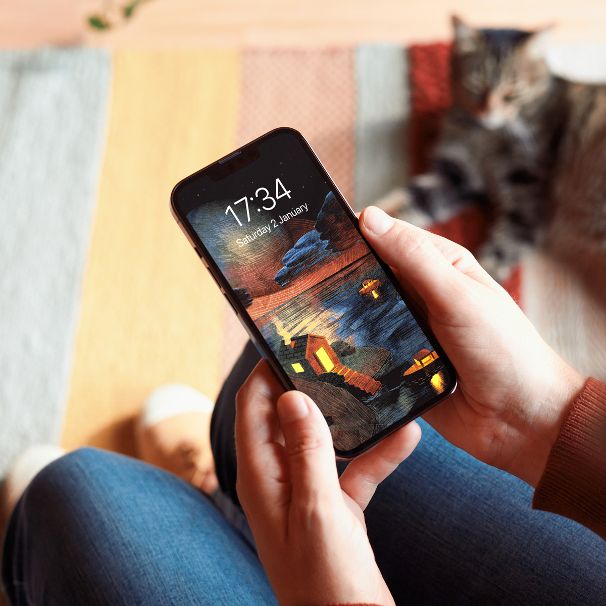 My phone wallpaper pack has 60+ images and you can get it for only £5 (or more — any extra helps support my art!). Link in replies! 

❤️‍🔥 "Beautifully crafted artwork... bought this collection in a heartbeat"  

❤️‍🔥"I love seeing them appear when I pick up my phone"