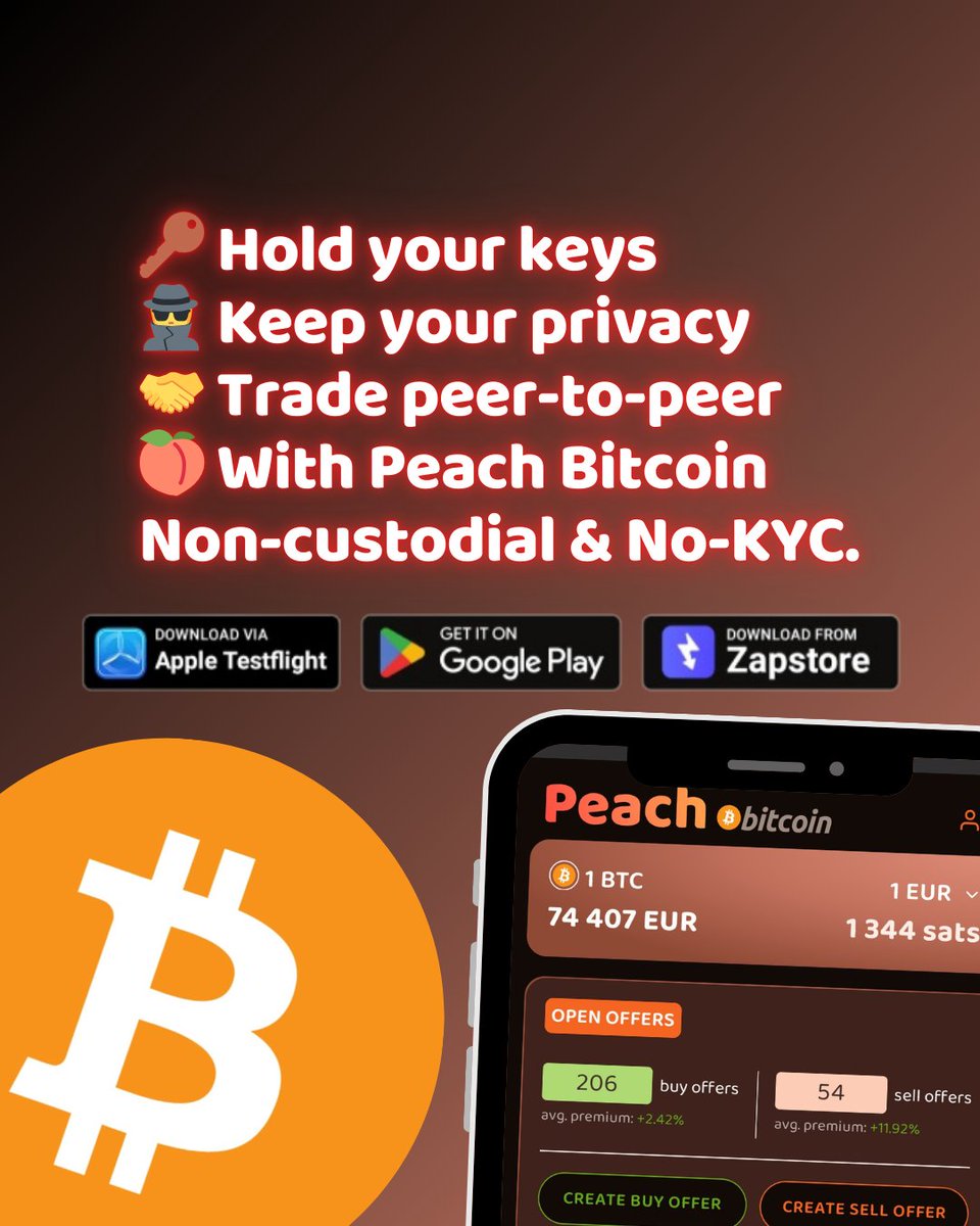 Peach Bitcoin 🍑 (@peachbitcoin) / Posts / X