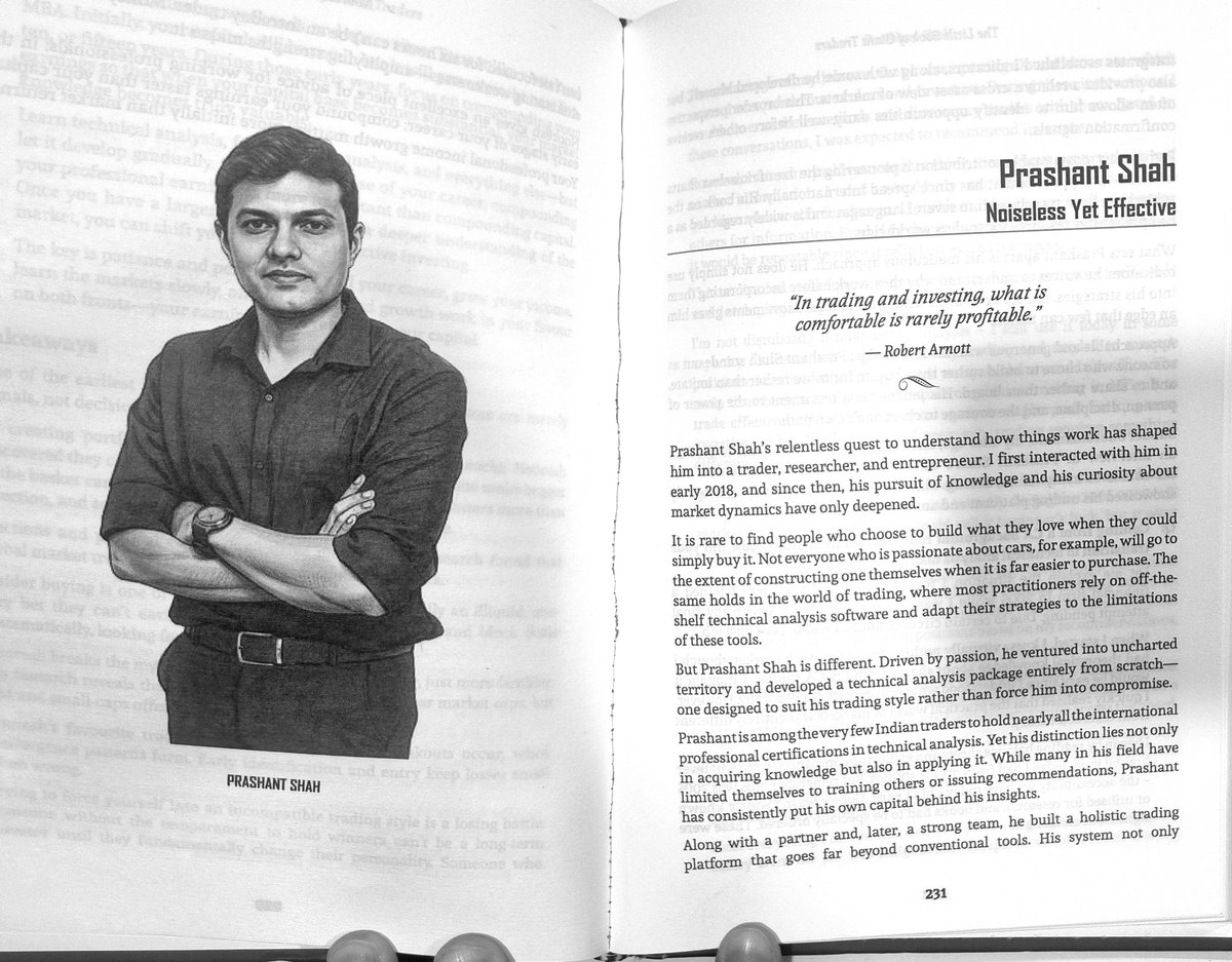 A book by Shishir Asthana featuring interviews with traders has been published recently.

I feel truly fortunate to be featured alongside some wonderful traders in this book.

The book is now available on Amazon.