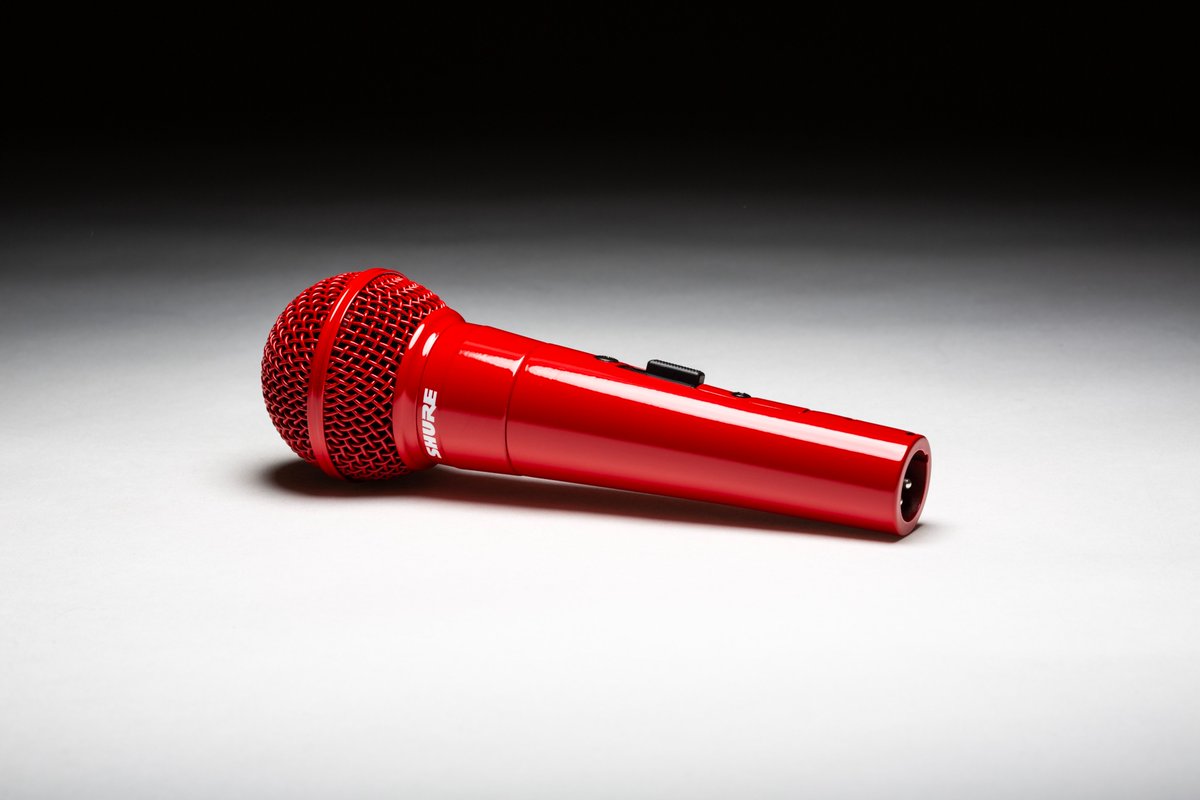 ColorWare's tweet image. Formula Red is always a good choice on your next ColorWare Custom @shure microphone!  Design your own today!