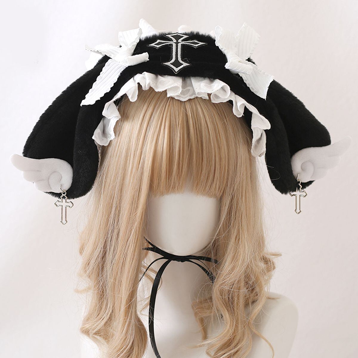 🎀Maiden's Rêveピックアップ商品🎀 ♡うさみみ天使界隈ゴシック十字